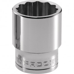 DOUILLE 1/2" 12 PANS EN POUCE 9/16 FACOM