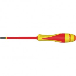Tournevis bi-mat isolé 1000v fente 6.5x105s/c