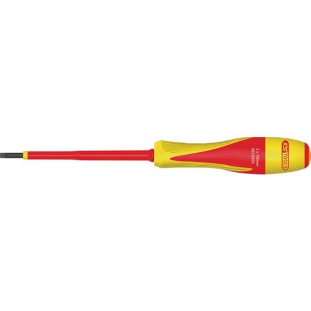 Tournevis bi-mat isolé 1000v fente 2.5x80 s/c