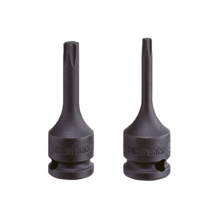 KING TONY  : Douilles tournevis chocs Torx  3/8" (9.53mm)  T10 - 305310