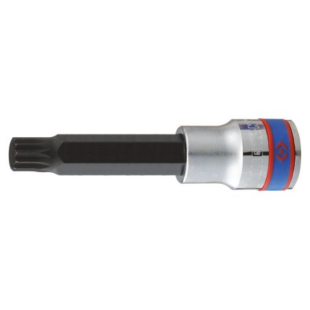 KING TONY  : Douille tournevis XZN 1/2" (12.70mm)  M8 Longueur 80mm - 403608