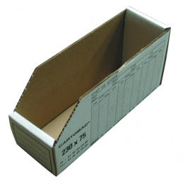 STELEC : Boite de rangement carton 230x75mm