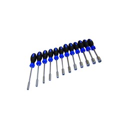 KING TONY  : Tournevis emmanchés 6 pans - (Jeu de 12 pièces) - 30112MR