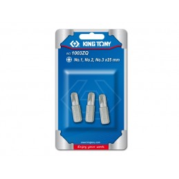 KING TONY  : Embouts 1/4"