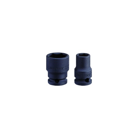 KING TONY  : Douille à chocs Métrique 3/8" (9.53mm) Standard 16 mm