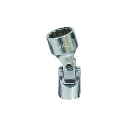 KING TONY  : Douille cardan Métrique 3/8" (9.53mm)  17 mm