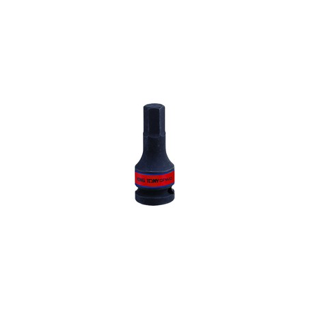 KING TONY  : Douilles Tournevis chocs 6 Pans  1/2" (12.7mm)  3/16"