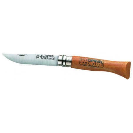 OPINEL : Couteau opinel lame acier carbone N°8 - Lame 8cm